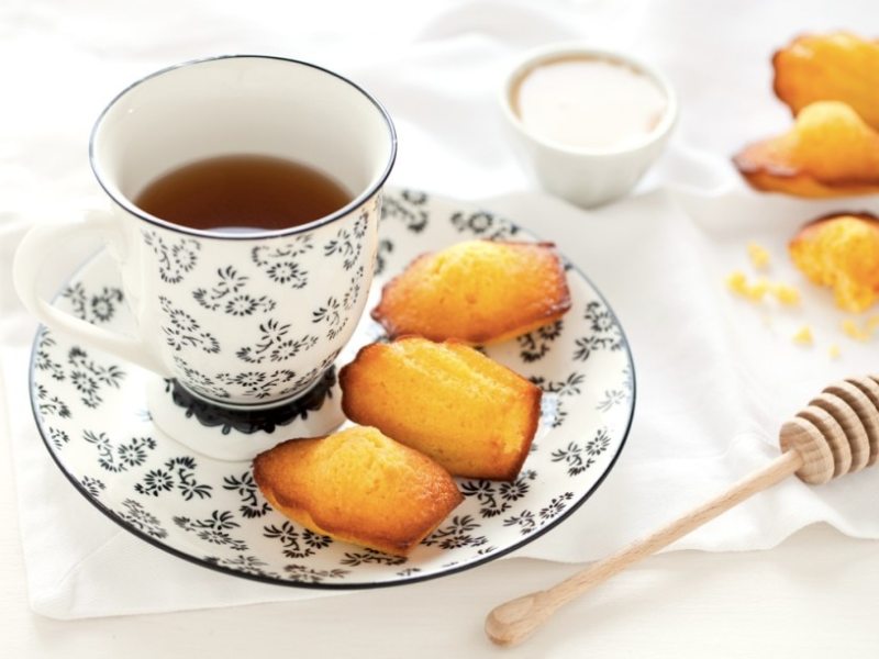 Madeleine al miele e&nbsp;limone