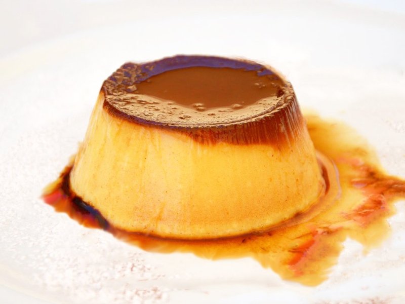 Budino allo zafferano