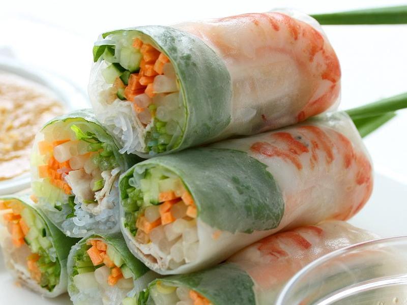 Involtini vietnamiti con salsa&nbsp;agrodolce