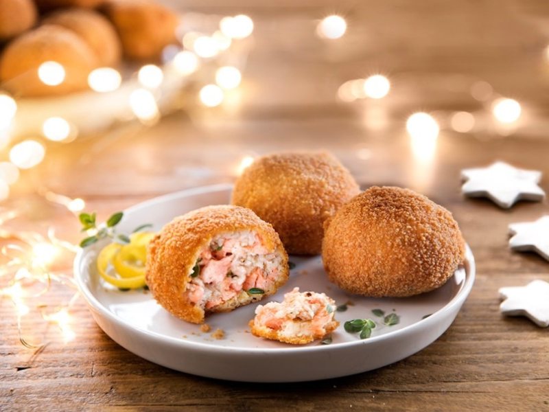 Polpette di salmone