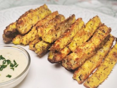 Bastones de calabacín