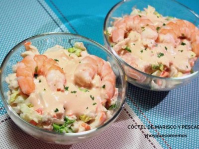 Cóctel de marisco y&nbsp;pescado
