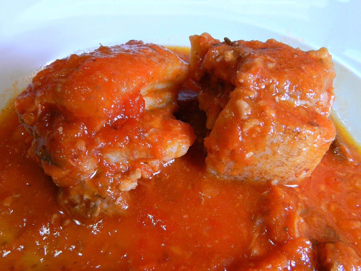 Spezzatino di maiale al&nbsp;sugo