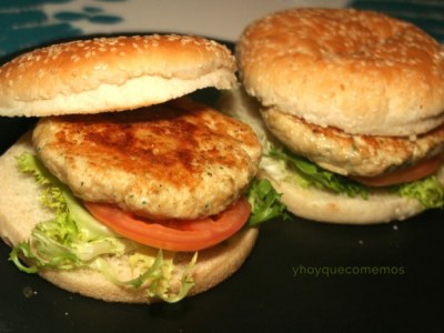 Hamburguesas de Pollo