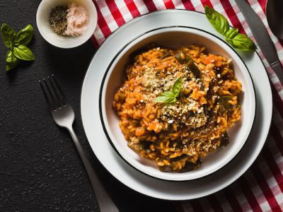 Risotto con carne di&nbsp;vitello