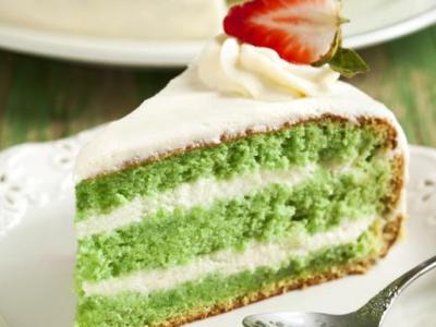 Torta alla menta con crema al&nbsp;cocco