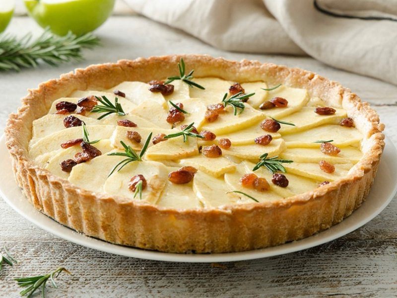 Torta alle mele e&nbsp;frangipane