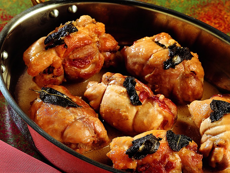 Fagottini di pollo con&nbsp;prosciutto