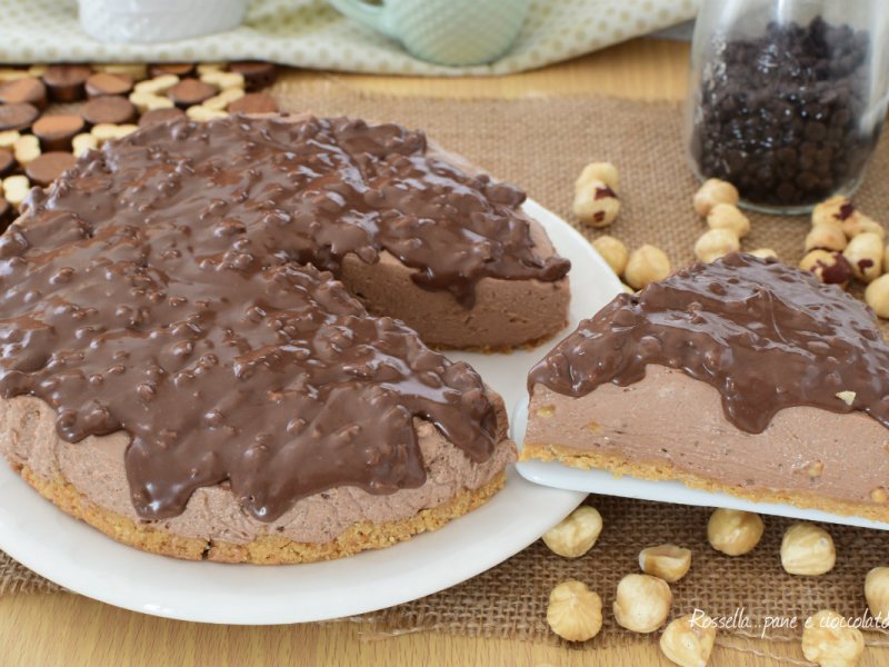 Torta CHEESECAKE ROCHER Senza&nbsp;Cottura