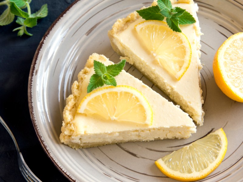 Cheesecake al limone