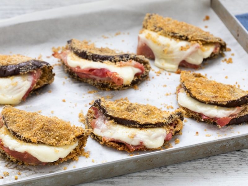 Panzerotti di melanzane