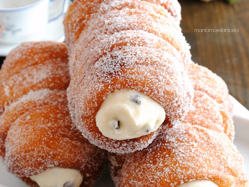 Cartocci fritti con la ricotta, ricetta&nbsp;originale!